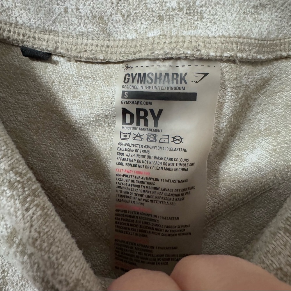 Gymshark Dry Fleur Textured leggings Size Small - Picture 5 of 7